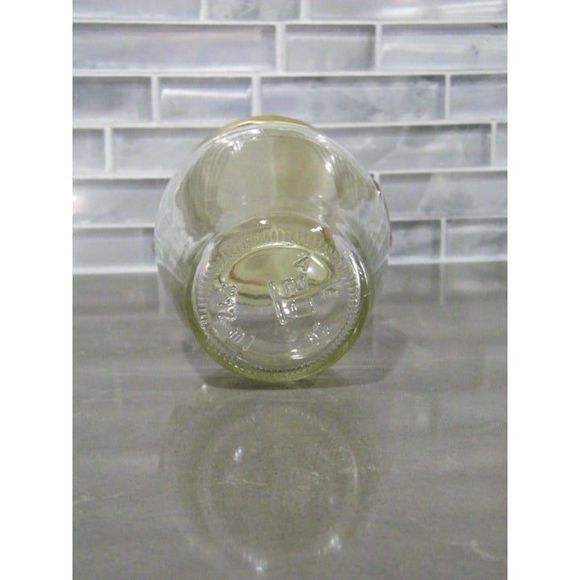 4 empty glass jars with lid 8 0z 6 0z different shapes STORAGE GIFTS CRAFTS - Picture 8 of 10